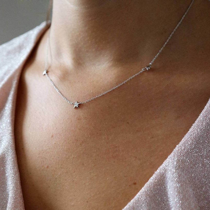 Diamond on sale star choker